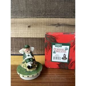 Possible Dreams Santa Claus Shanachie Irish Celtic Candle Topper In Box